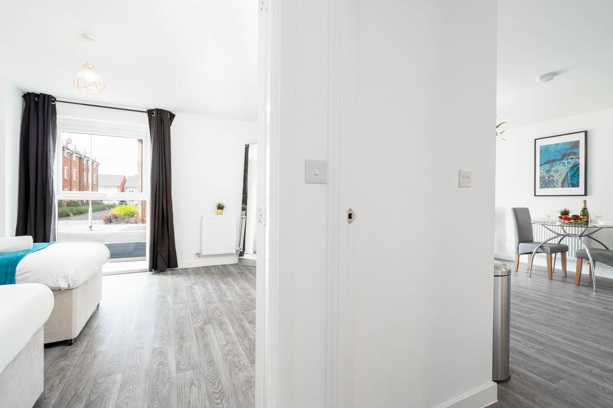 Luxury Apartment - Twin Beds - Selly Oak - Off-Street Parking - Free Netflix & Wifi - Top Rated 9Cc Birmingham Exteriör bild